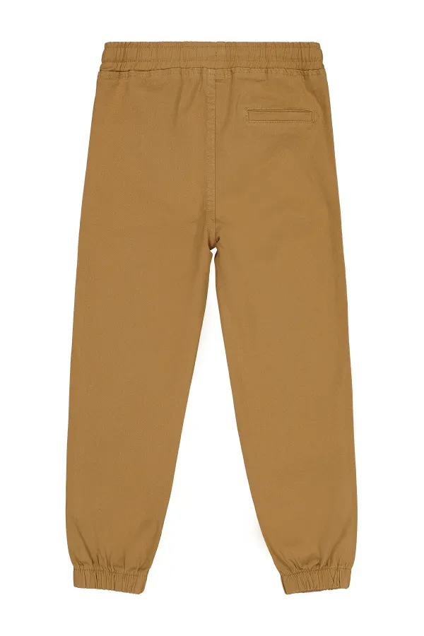 Pantalon garçon 10-13 ans camel - Emballage