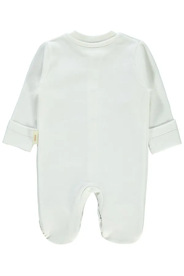 Grenouillères bébé 0-24 mois écru - Paquet