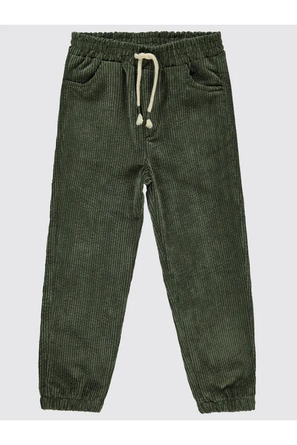 Pantalon garçon 10-13 ans kaki - Lot