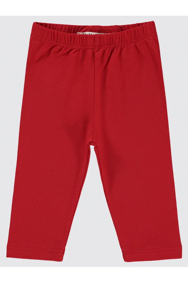 Bebek Tayt 0-24 Ay Kırmızı - Paket