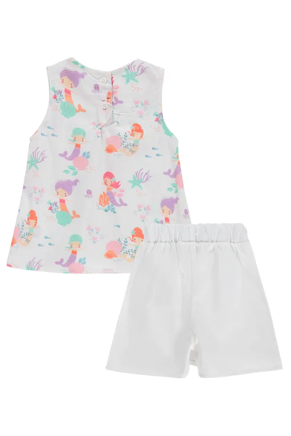 Ensemble bébé 0-24 mois, blanc cassé - Emballage