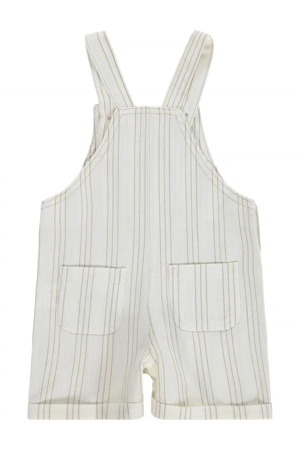 Boys' Overalls, Ages 2-5, Brown - Pack