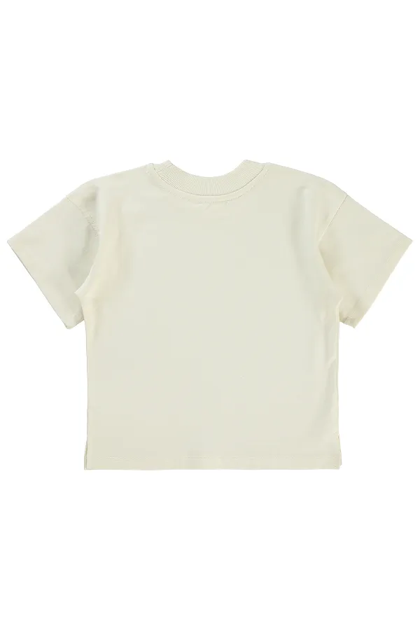 T-shirt garçon ivoire 2-5 ans - Lot