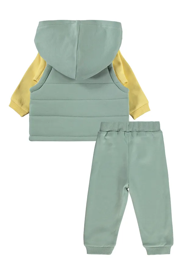 Bebek Takım 0-24 Ay Yeşil - Paket
