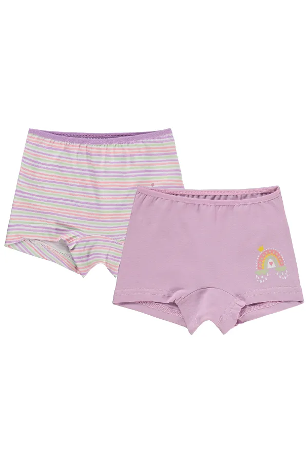 Boxers pour filles, 2-9 ans, lot standard