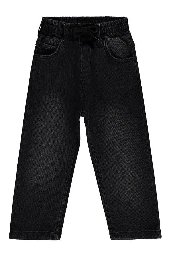 Pantalon en jean pour garçon, 2-5 ans, noir - Lot