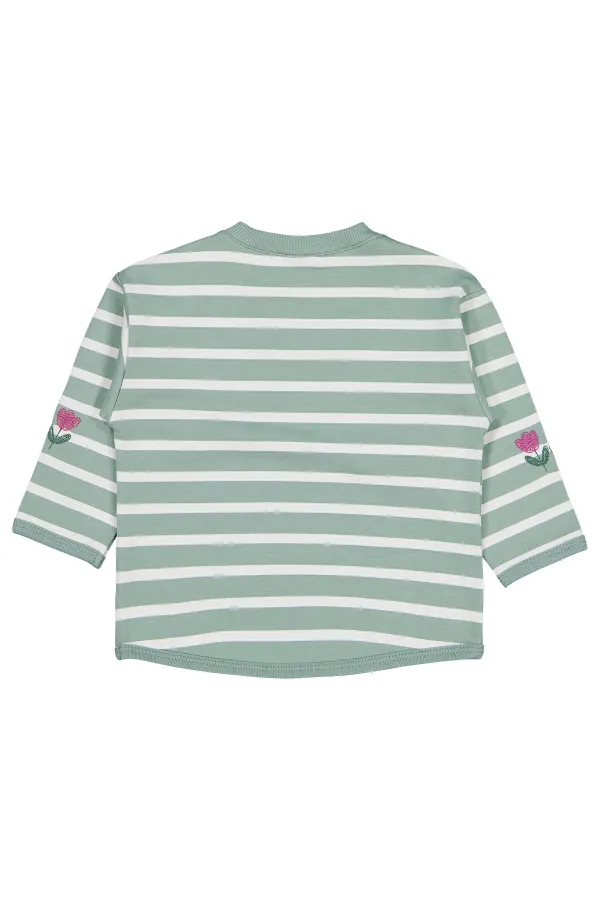 Sweat-shirt bébé vert 0-24 mois - Lot