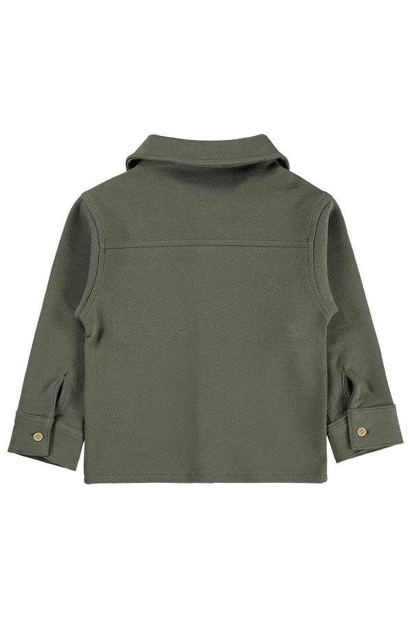 Erkek Çocuk Gömlek 2-5 Yaş Haki - Paket