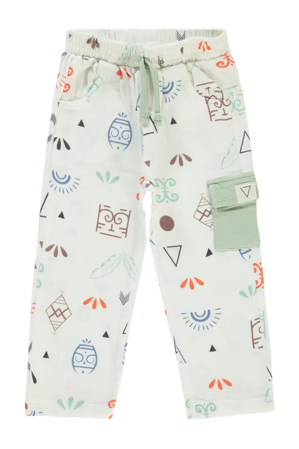 Boy Trousers 2-5 Years Mint - Pack