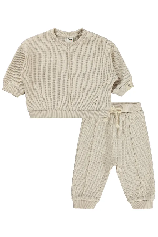 Baby Outfit 0-24 Months Stone Color - Package