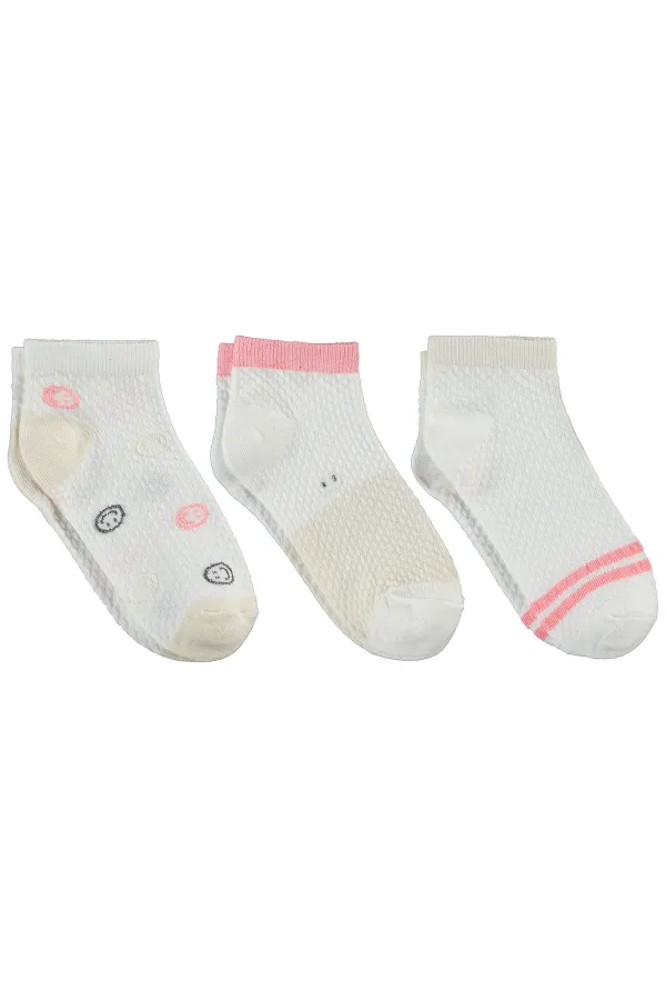 Girls' Ankle Socks, Ages 2-9, Standard - Pack