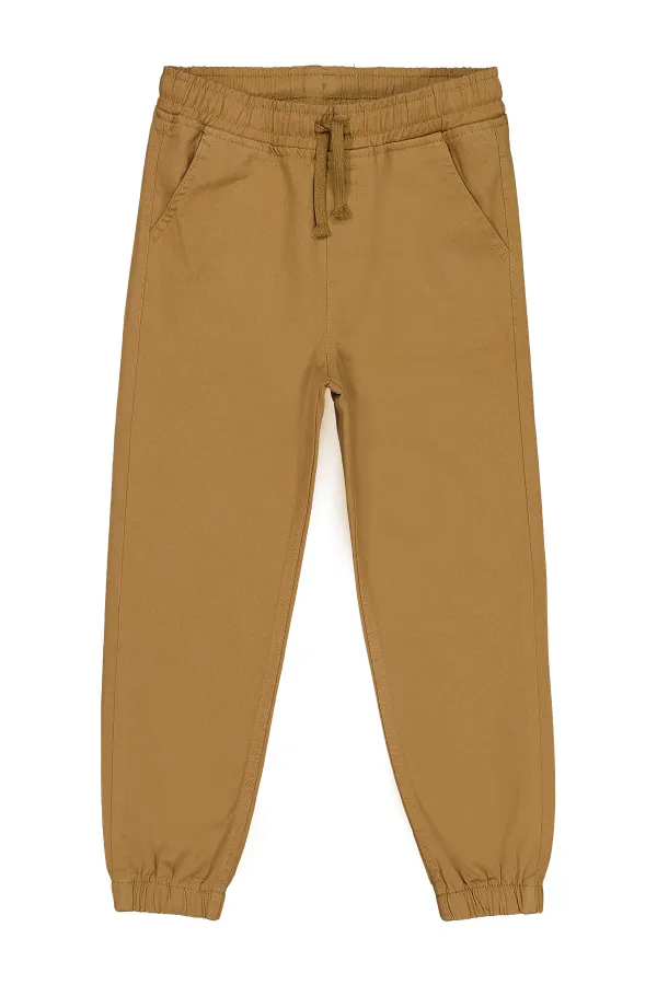 Pantalon garçon 10-13 ans camel - Emballage