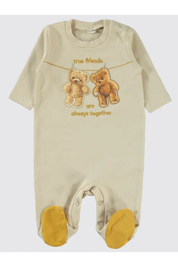 Ensemble de body bébé 0-24 mois kaki - Emballage