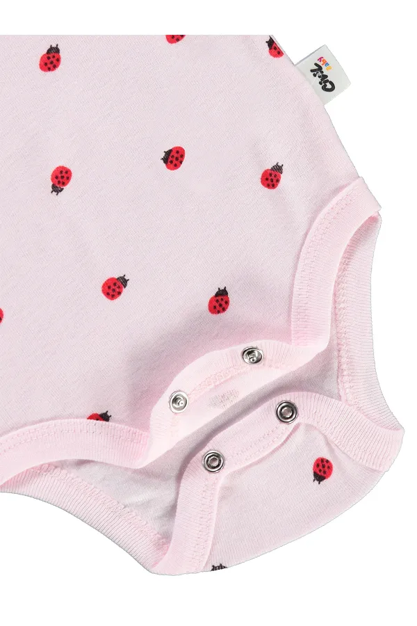 Bebek Çıtçıtlı Badi Km 0-24 Ay Pembe - Paket