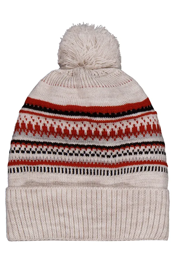 Erkek Çocuk Atkı Bere Eldiven Setleri 6-9 Yaş Gri-Kırmızı - Paket