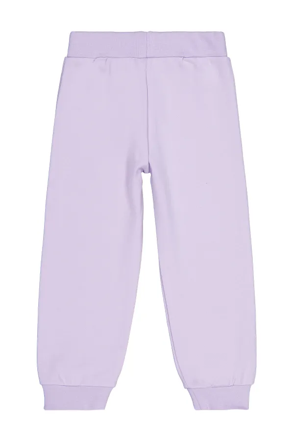Girls Tracksuit Bottoms 2-5 Years Lilac - Package