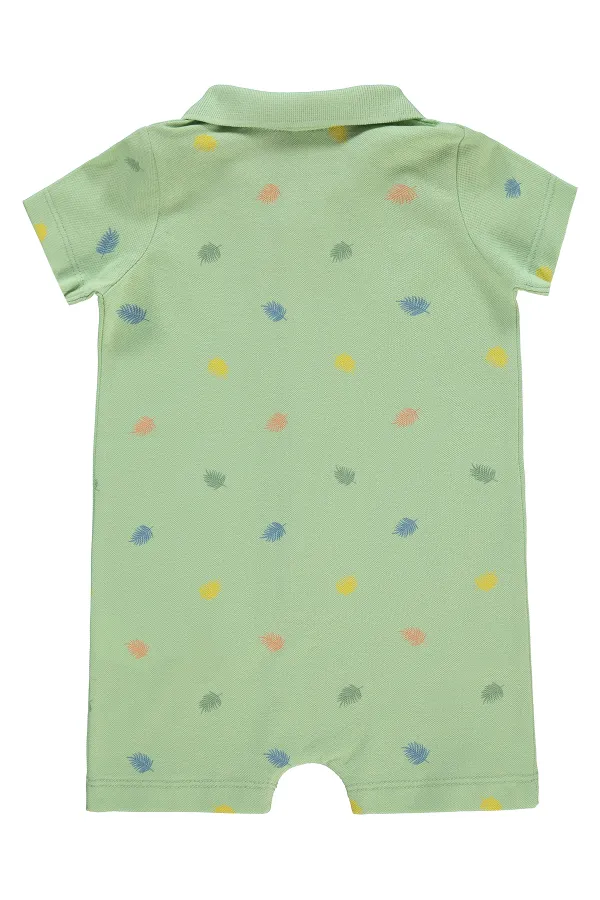 Grenouillères bébé 0-24 mois vert doux - Emballage