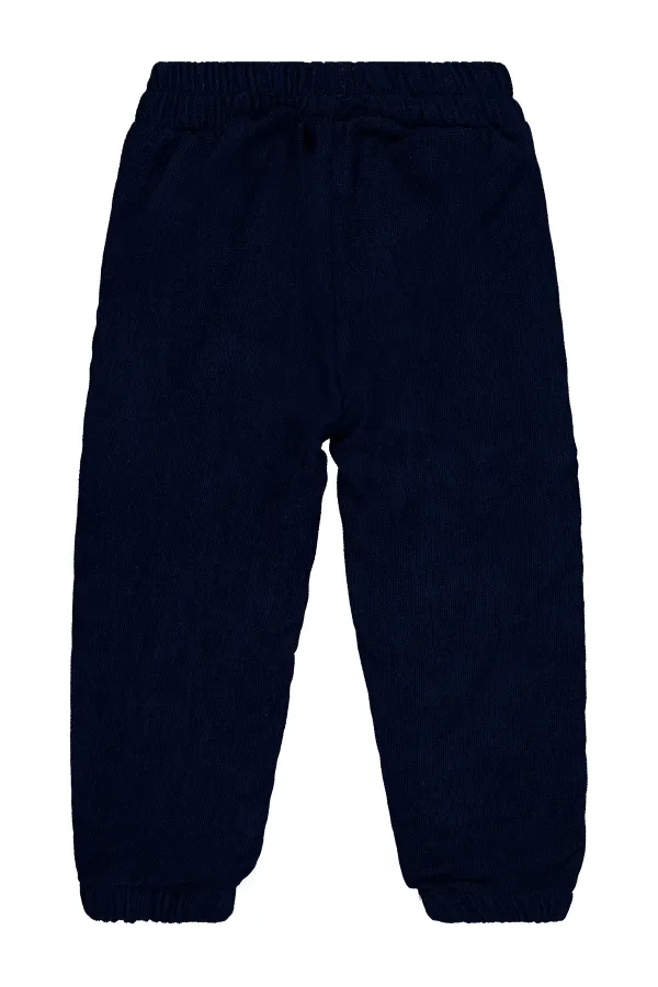 Kız Çocuk Pantolon 2-5 Yaş Koyu Lacivert - Paket