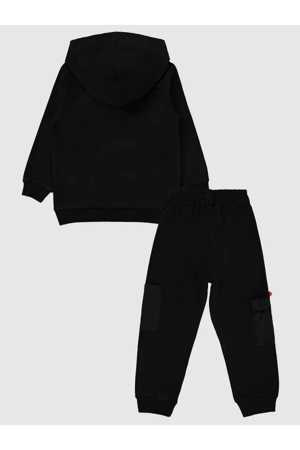 Ensemble de survêtement garçon noir 2-5 ans - Emballage