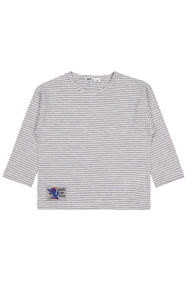 Erkek Çocuk Sweatshirt 2-5 Yaş Karmelanj - Paket