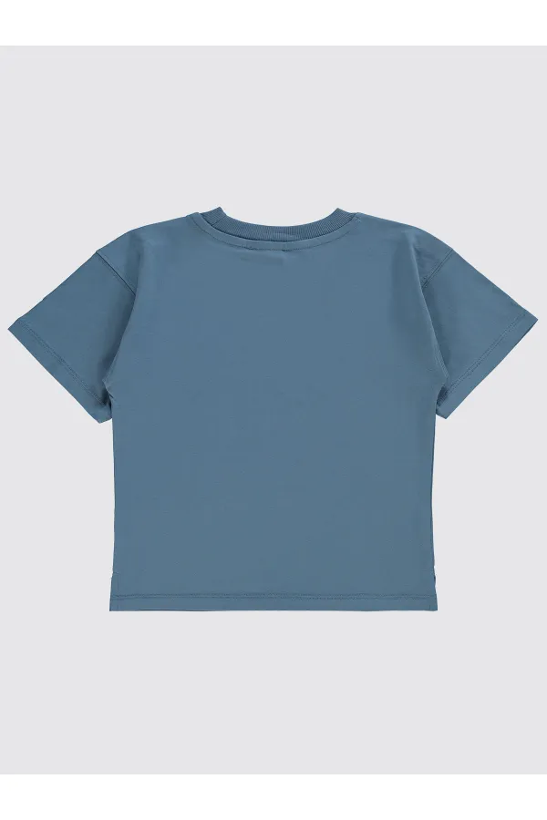 T-shirt garçon 2-5 ans indigo - Emballage