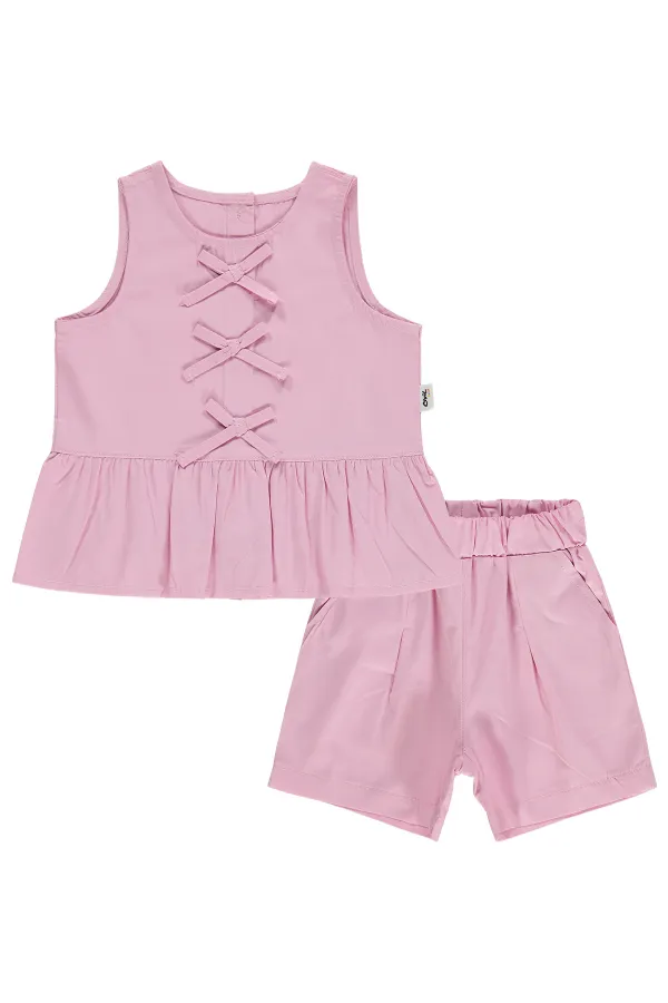 Bebek Takım 0-24 Ay Pembe - Paket