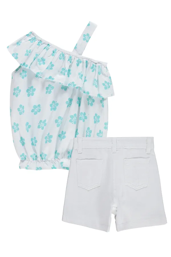 Ensemble pour fille, 6-9 ans, blanc cassé - Emballage