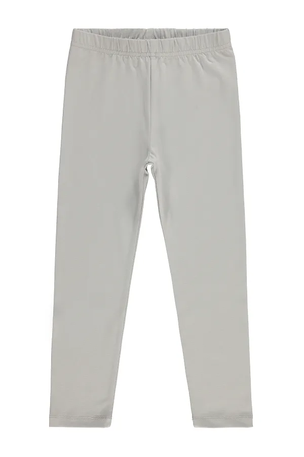 Leggings gris pour filles (6-9 ans) - Lot