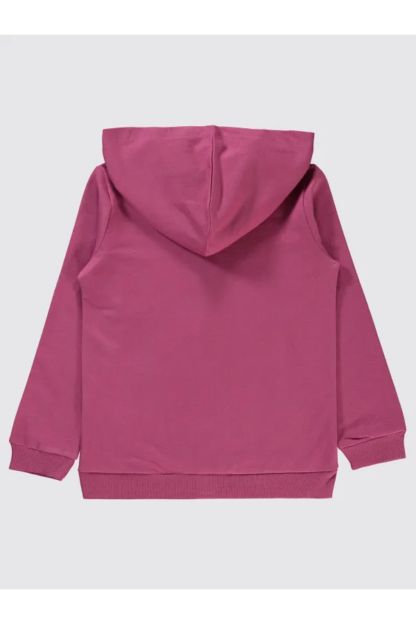 Kız Çocuk Hırka 6-9 Yaş Leylak Pusu - Paket