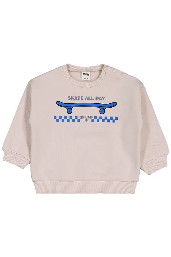 Bebek Takım 0-24 Ay Taş Rengi - Paket