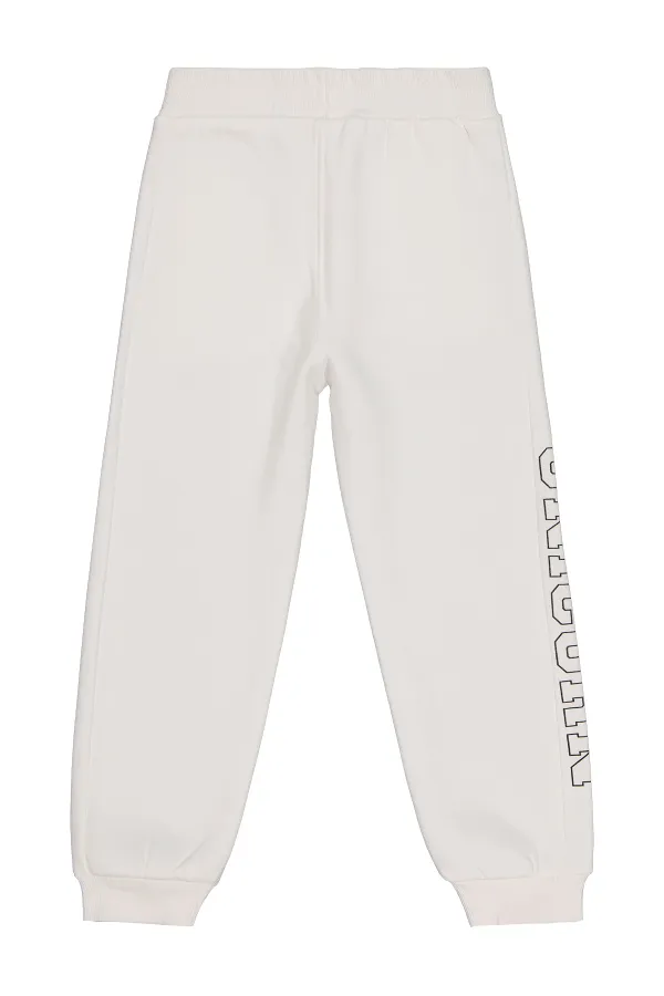 Bas de survêtement fille écru 2-5 ans - Emballage