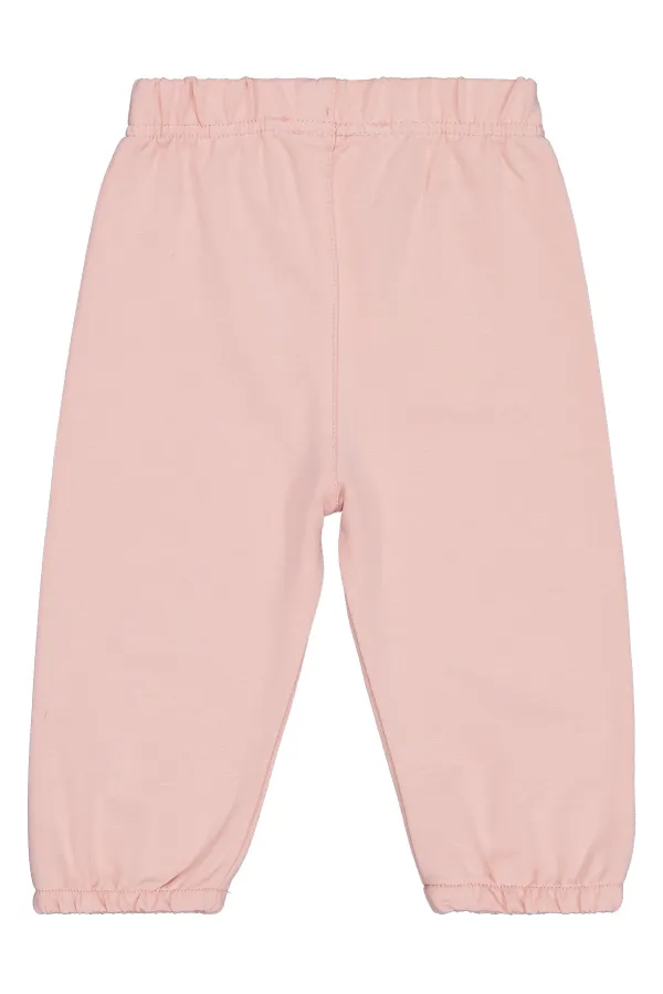 Baby Tracksuit Bottoms 0-24 Months Light Powder - Pack