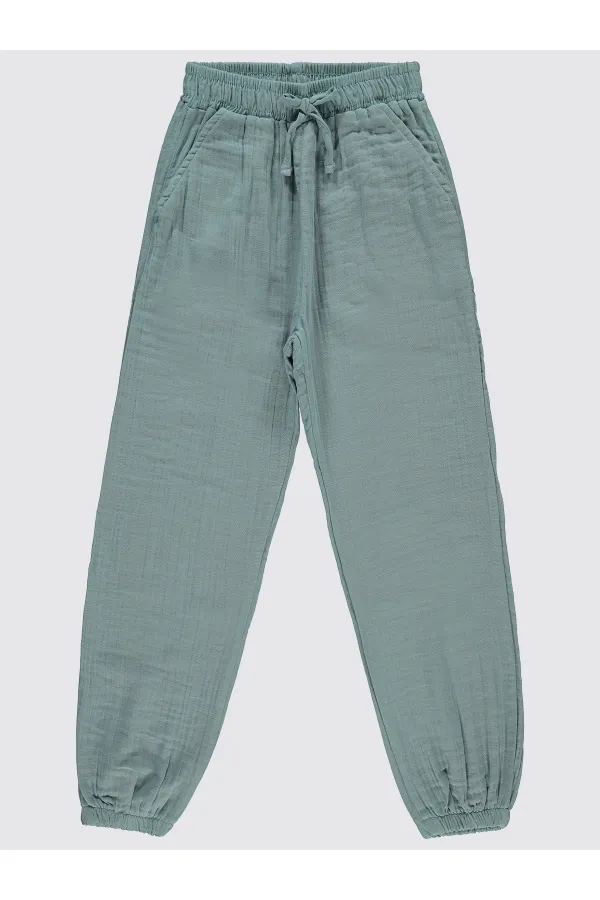 Kız Çocuk Pantolon 10-13 Yaş Mavi - Paket