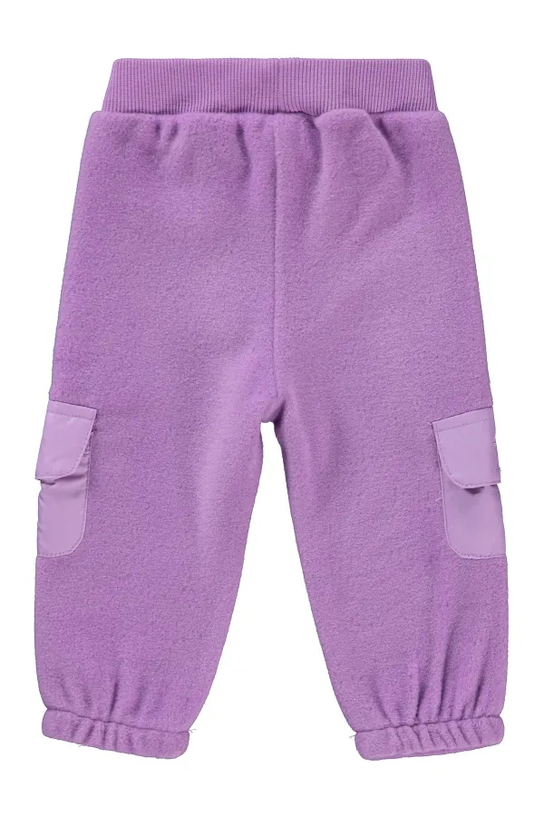 Bebek Eşofman Altı 6-18 Ay Lila - Paket