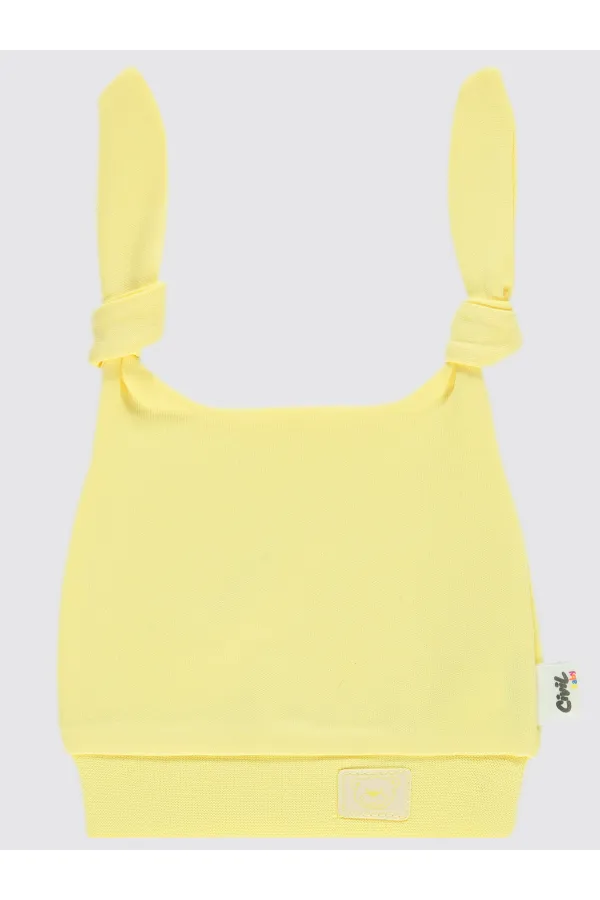 Bonnets, chapeaux et ensembles pour bébés de 0 à 24 mois, jaunes - Emballage