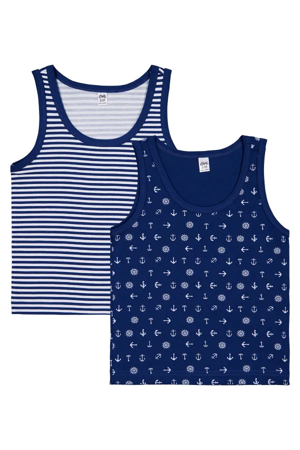 Erkek Çocuk Atlet 2-9 Yaş Standart - Paket