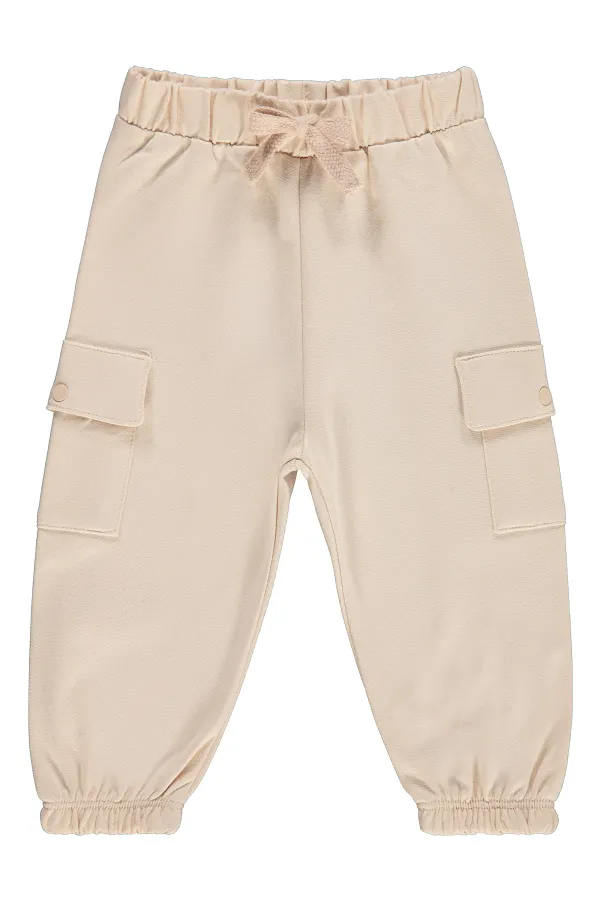 Baby Sweatpants 0-24 Months Stone Color - Pack