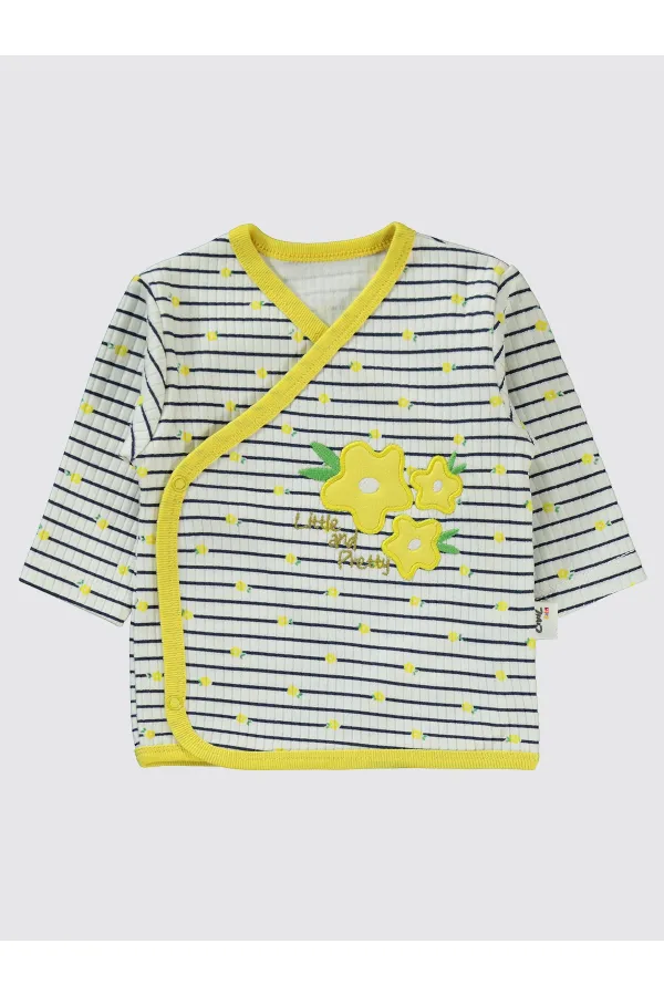 Baby Bodysuit Sets 0-24 Months Yellow - Package