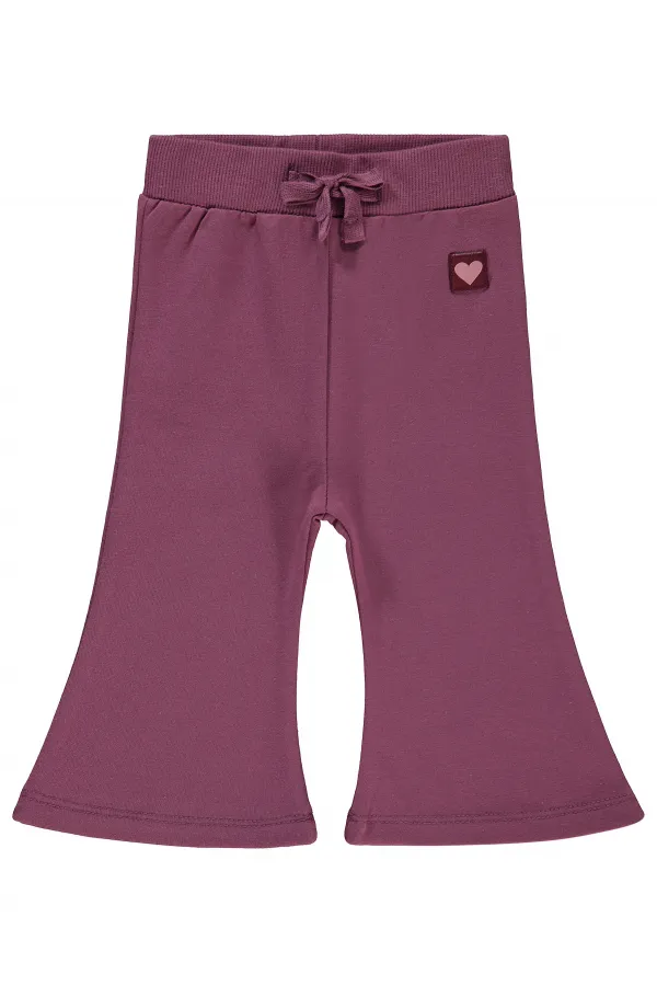 Pantalon de survêtement bébé 0-24 mois Rose poudré foncé - Lot