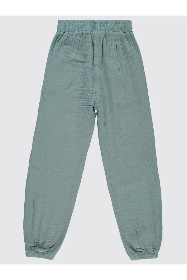 Kız Çocuk Pantolon 10-13 Yaş Mavi - Paket