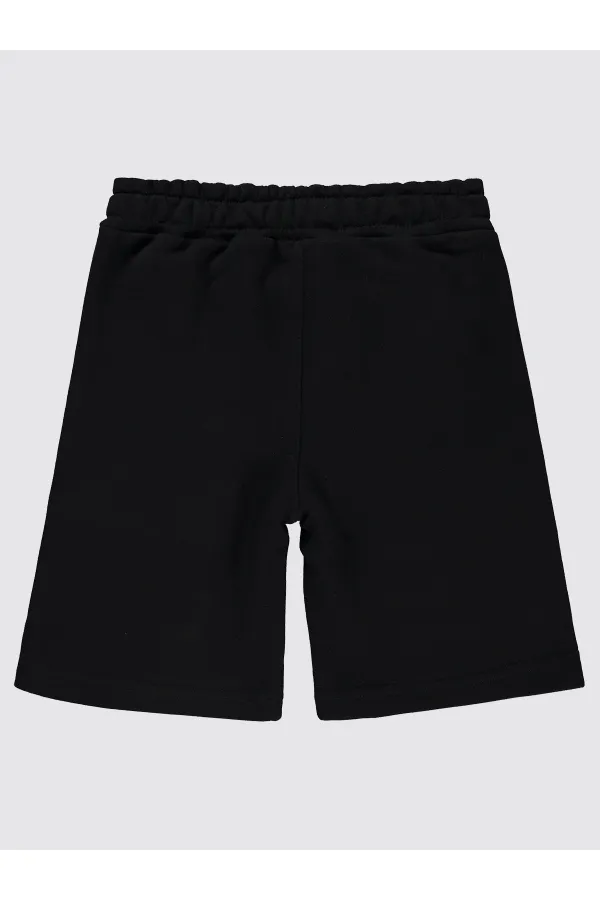 Capri garçon 10-13 ans Noir - Emballage