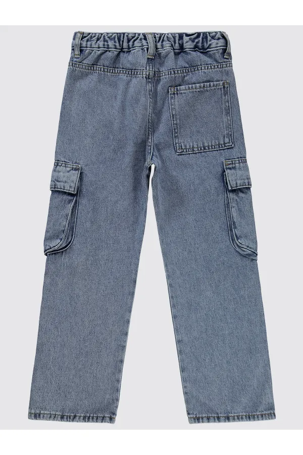 Erkek Çocuk Pantolon 10-13 Yaş Açık Mavi - Paket