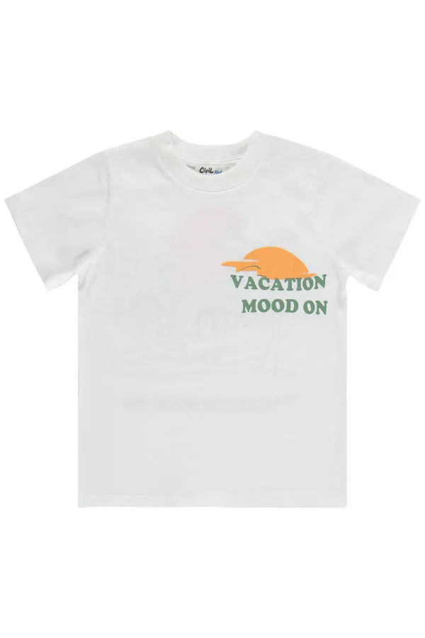 Erkek Çocuk Takım 2-5 Yaş Ekru-Haki - Paket