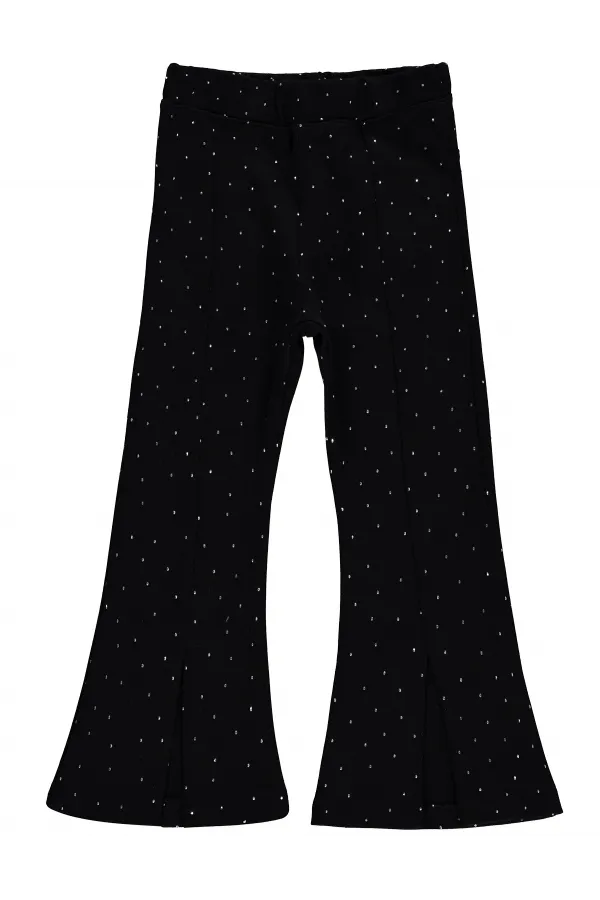 Leggings noirs pour filles, 6-9 ans - Lot