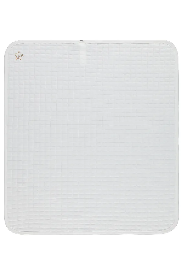 Ensemble couverture et lange pour bébé 0-24 mois, écru - Emballage