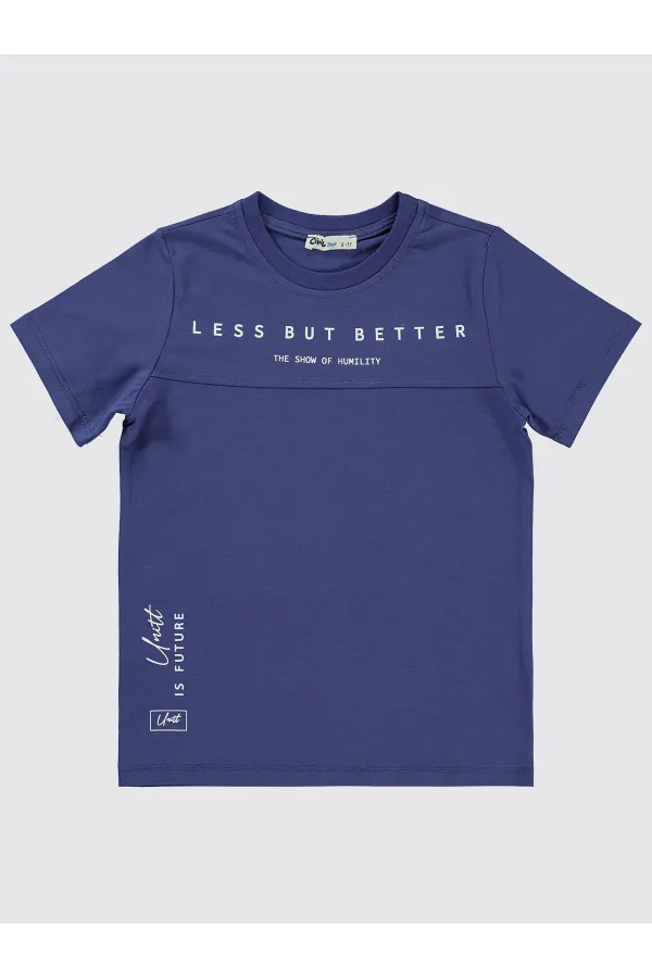 Lot de T-shirts violets pour garçons de 6 à 9 ans