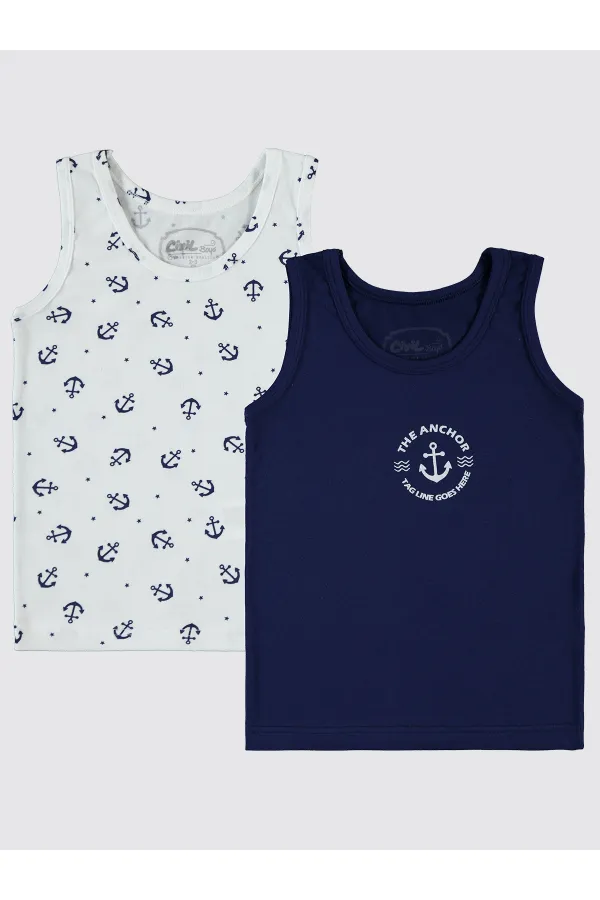 Erkek Çocuk Atlet 2-9 Yaş Standart - Paket