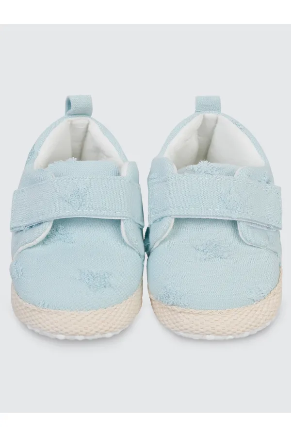 Baby Booties Size 18-21 Blue - Package