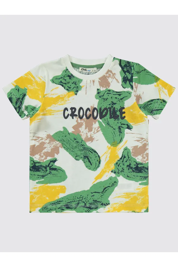 Erkek Çocuk Takım 2-5 Yaş Yeşil - Paket