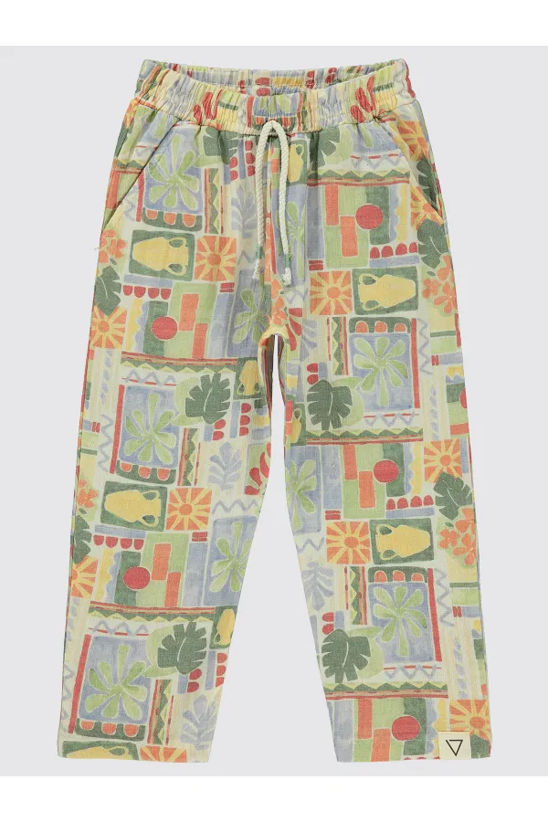 Pantalon garçon 6-9 ans écru - Lot